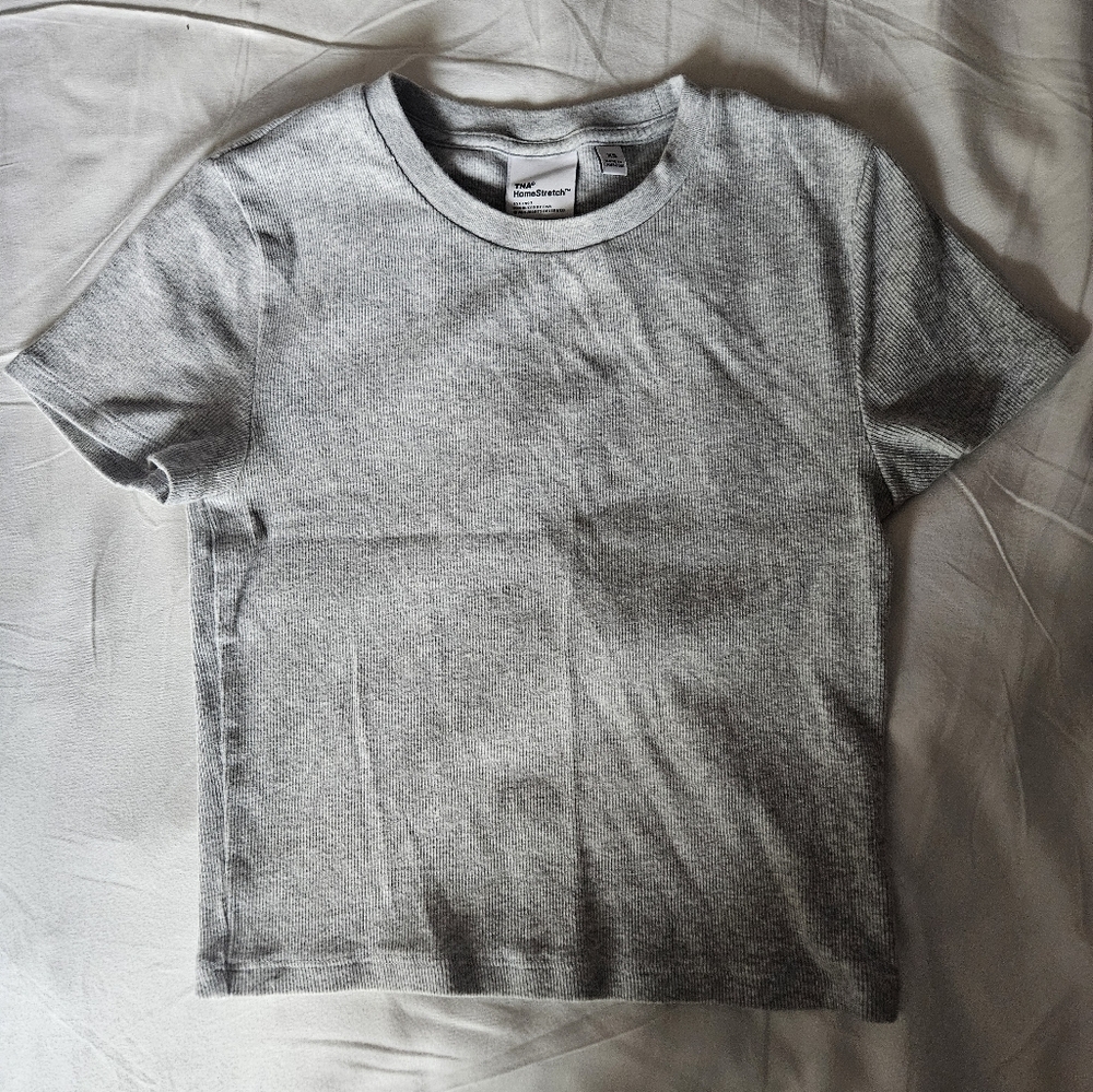 Gray Short Sleeve T-Shirt